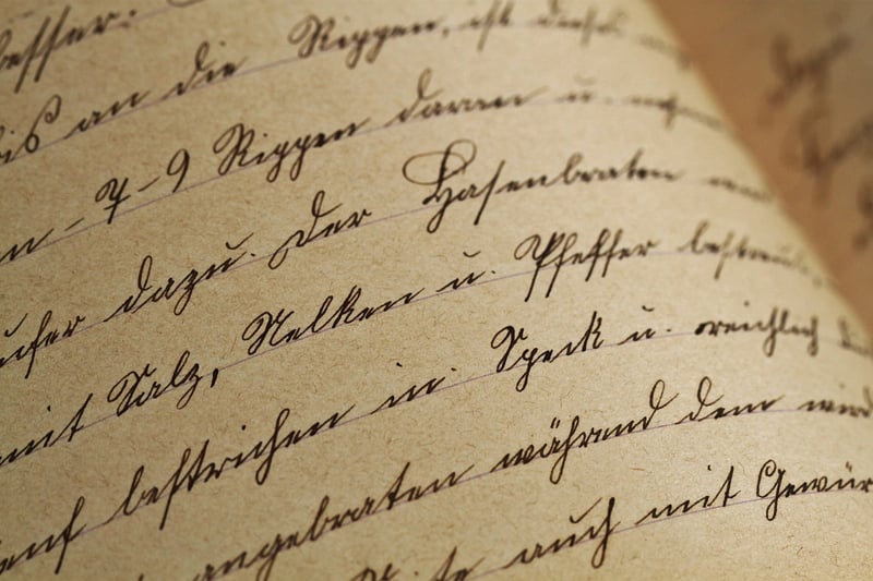 Letters in a jar